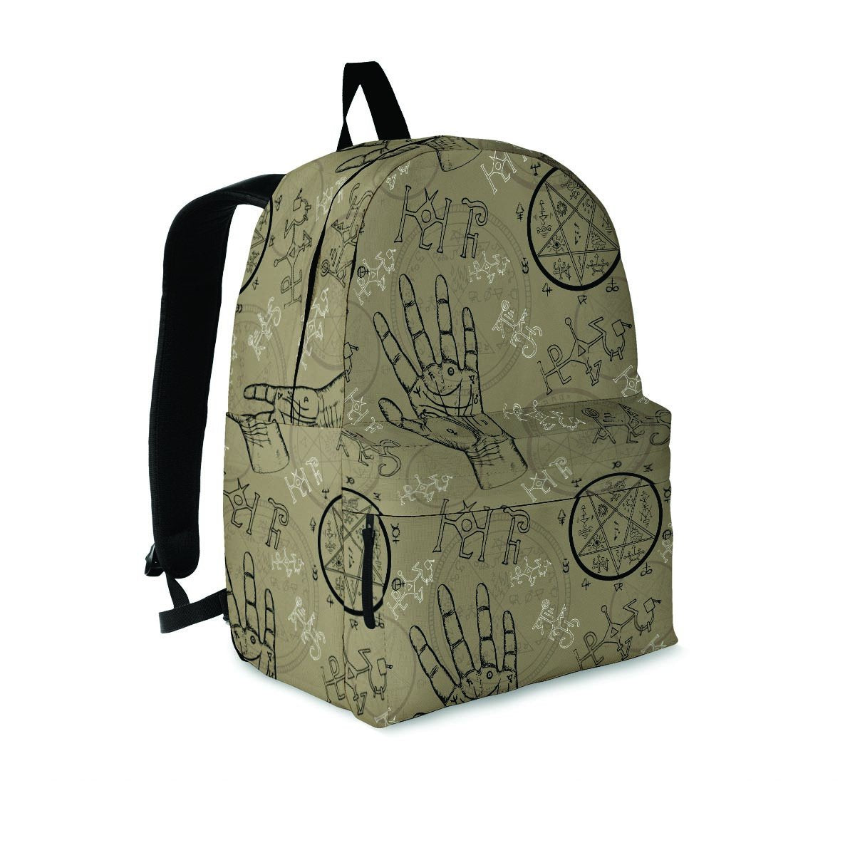 Chiromancy Gothic Witch Backpack-grizzshop