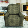 Chiromancy Gothic Witch Recliner Cover-grizzshop