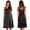 Chiromancy Symbol Gothic Witch Dress-grizzshop