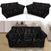 Chiromancy Symbol Gothic Witch Loveseat Cover-grizzshop