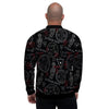 Chiromancy Symbol Gothic Witch Men's Bomber Jacket-grizzshop