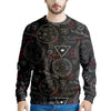 Chiromancy Symbol Gothic Witch Men's Sweatshirt-grizzshop