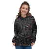 Chiromancy Symbol Gothic Witch Women's Hoodie-grizzshop