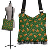 Chirstmas Gingerbread Man Print Pattern Crossbody Bags-grizzshop