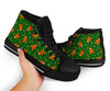 Chirstmas Gingerbread Man Print Pattern Men Women's High Top Shoes-grizzshop