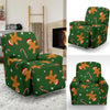 Chirstmas Gingerbread Man Print Pattern Recliner Cover-grizzshop