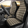 Chocolate Argyle Car Seat Covers-grizzshop