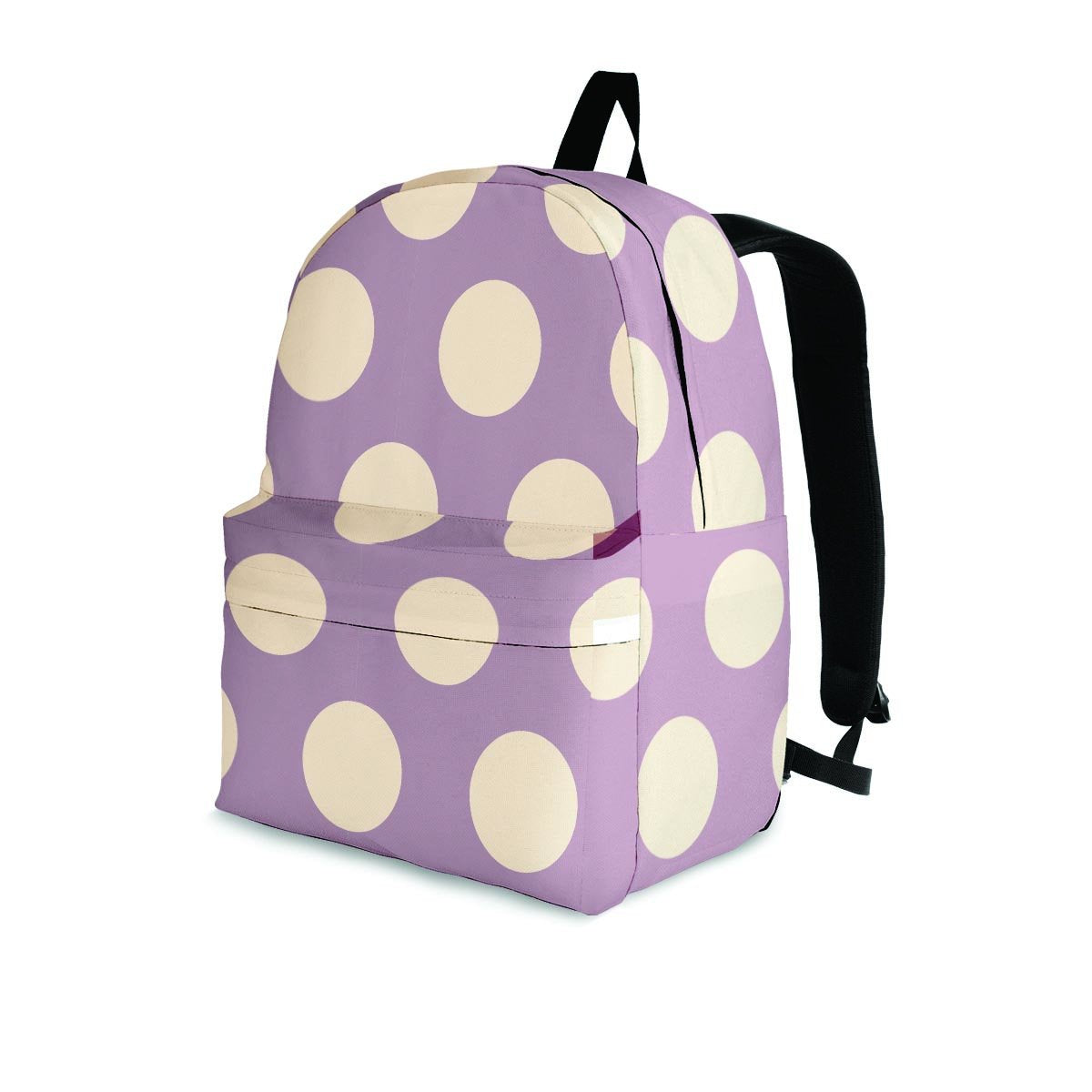 Chocolate Brown Polka Dot Backpack-grizzshop