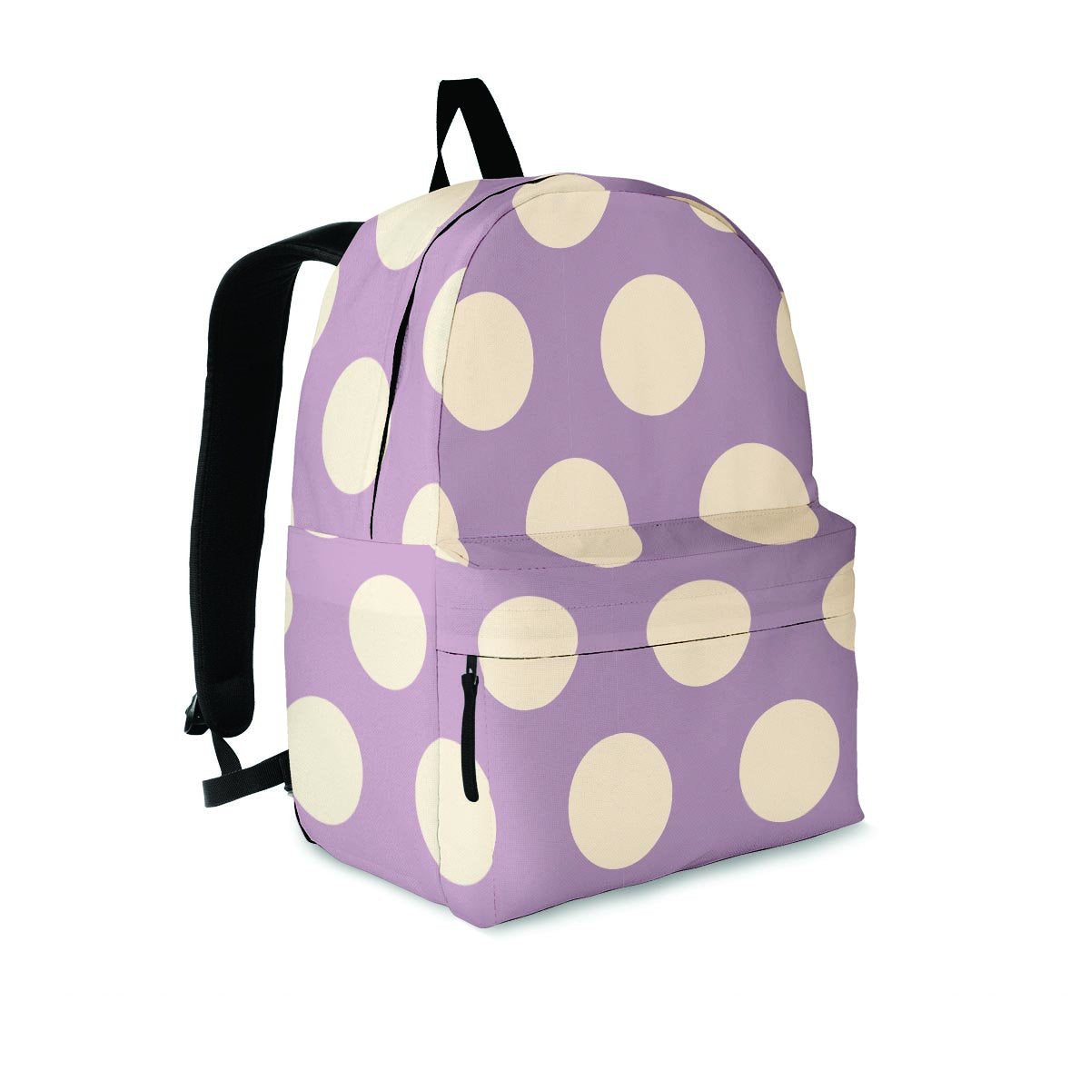 Chocolate Brown Polka Dot Backpack-grizzshop