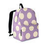 Chocolate Brown Polka Dot Backpack-grizzshop