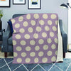 Chocolate Brown Polka Dot Blanket-grizzshop