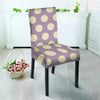 Chocolate Brown Polka Dot Chair Cover-grizzshop