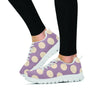 Chocolate Brown Polka Dot Women's Sneakers-grizzshop