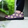 Chocolate Brown Polka Dot Women's Sneakers-grizzshop