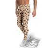 Chocolate Candy Print Pattern Men's Leggings-grizzshop