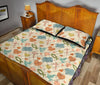 Christian Bible Pattern Print Bed Set Quilt-grizzshop