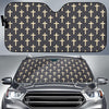 Christian Cross Pattern Print Car Sun Shade-grizzshop