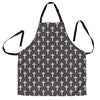 Christian Cross Pattern Print Women's Apron-grizzshop