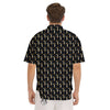 Christian Cross Print Pattern Men's Short Sleeve Shirts-grizzshop