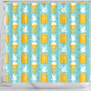 Christian Dove Pattern Print Bathroom Shower Curtain-grizzshop