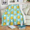 Christian Dove Pattern Print Blanket-grizzshop