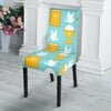 Christian Dove Pattern Print Chair Cover-grizzshop