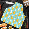 Christian Dove Pattern Print Men's Apron-grizzshop