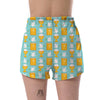 Christian Dove Pattern Print Women's Shorts-grizzshop