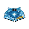 Christian Holy Cross Shiny Print Muay Thai Boxing Shorts-grizzshop