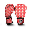 Christmas Angel Print Pattern Boxing Gloves-grizzshop