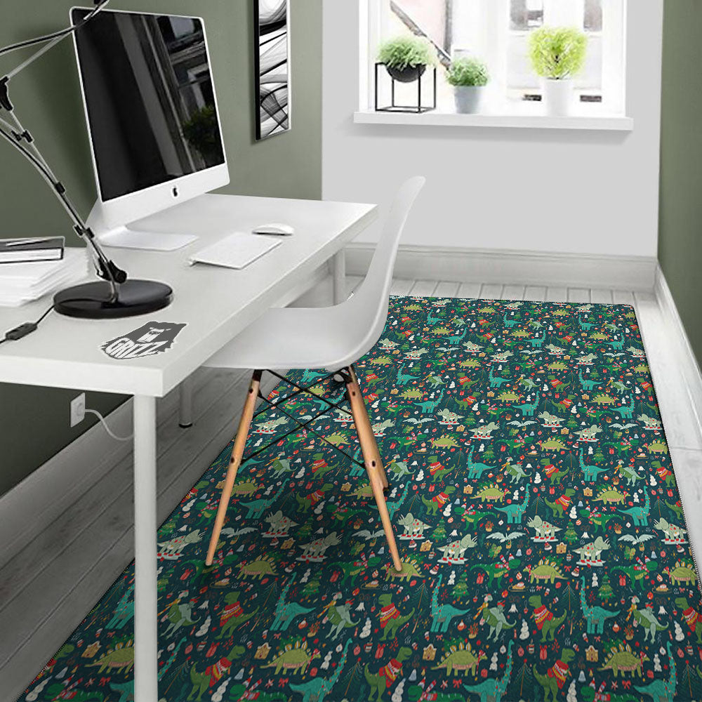 Christmas Animals Fun Print Pattern Floor Mat-grizzshop