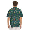 Christmas Animals Fun Print Pattern Men's Short Sleeve Shirts-grizzshop