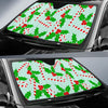 Christmas Candy Cane Pattern Print Car Sun Shade-grizzshop