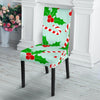 Christmas Candy Cane Pattern Print Chair Cover-grizzshop