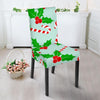 Christmas Candy Cane Pattern Print Chair Cover-grizzshop