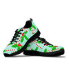 Christmas Candy Cane Pattern Print Sneaker Shoes For Men Women-grizzshop