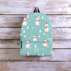 Christmas Cat Print Backpack-grizzshop