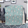 Christmas Cat Print Blanket-grizzshop