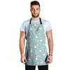 Christmas Cat Print Men's Apron-grizzshop