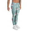 Christmas Cat Print Men's Leggings-grizzshop