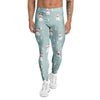 Christmas Cat Print Men's Leggings-grizzshop