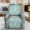 Christmas Cat Print Recliner Cover-grizzshop