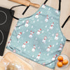 Christmas Cat Print Women's Apron-grizzshop