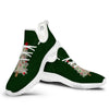Christmas Decorated Tree Print White Walking Shoes-grizzshop