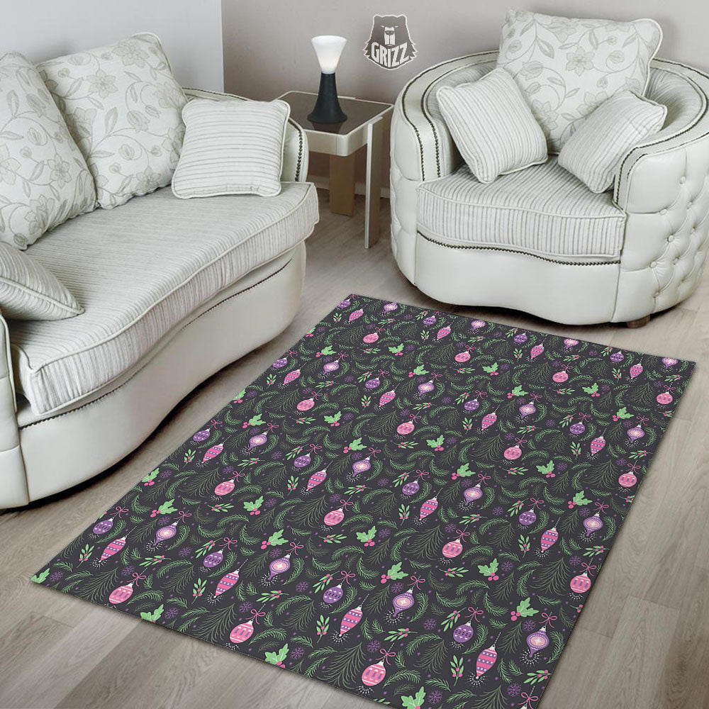 Christmas Decoration Print Pattern Floor Mat-grizzshop