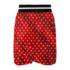 Christmas Dots White And Red Print Boxing Shorts-grizzshop
