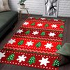 Christmas Pattern Print Floor Mat-grizzshop