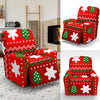 Christmas Pattern Print Recliner Cover-grizzshop