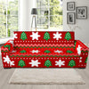 Christmas Pattern Print Sofa Covers-grizzshop