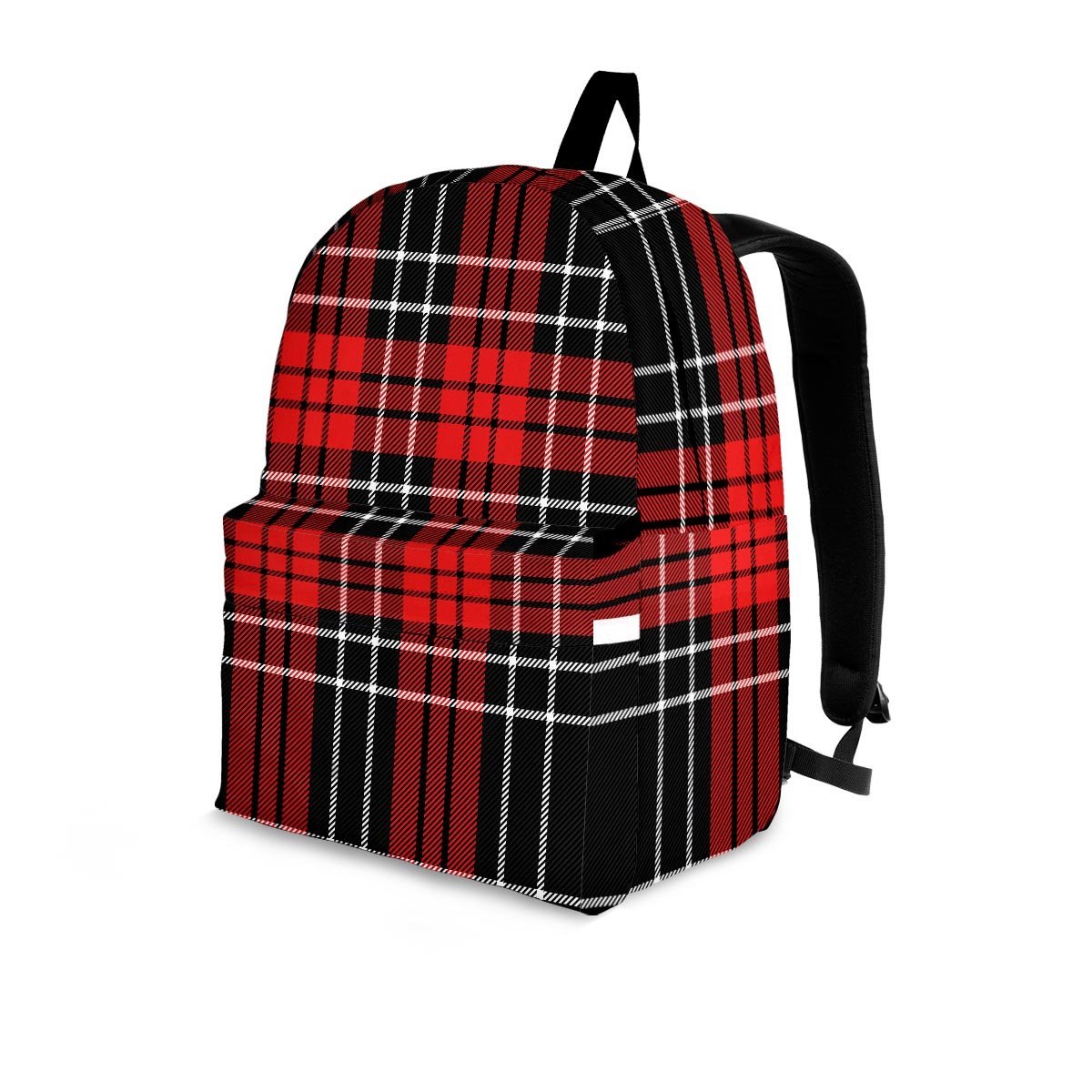 Christmas Red Plaid Scottish Backpack-grizzshop